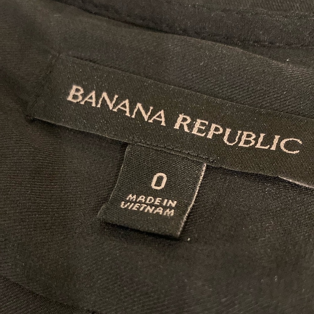 NWOT Banana republic black dress, size 0 - Picture 2 of 6